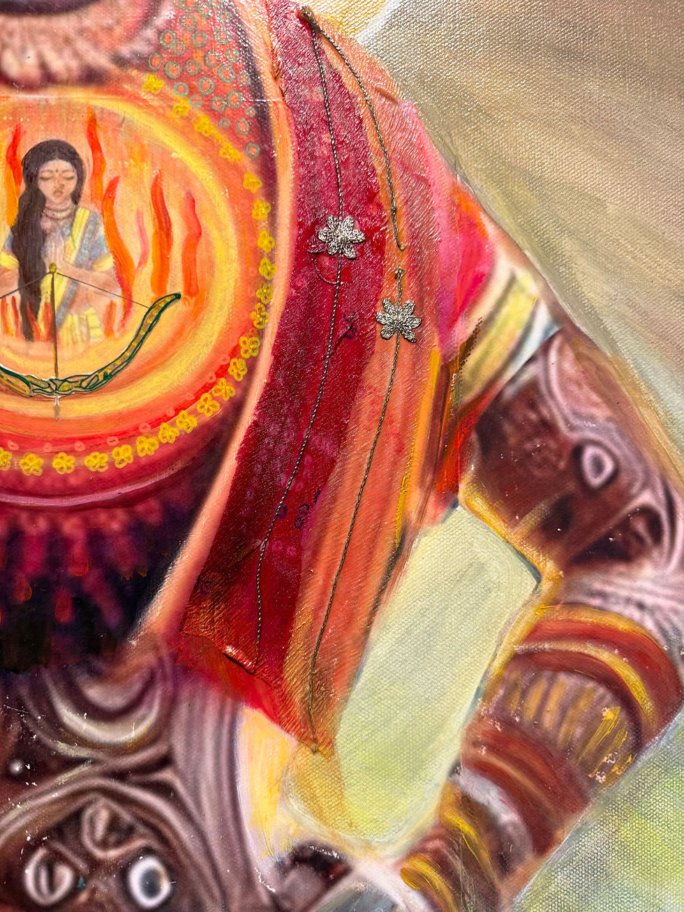 Thumbnail: Flames of Liberation | 36'' X36'' IN