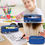 Thumbnail: Pencil Case - Stationery or craft Organizer with Big Storage Compartments
