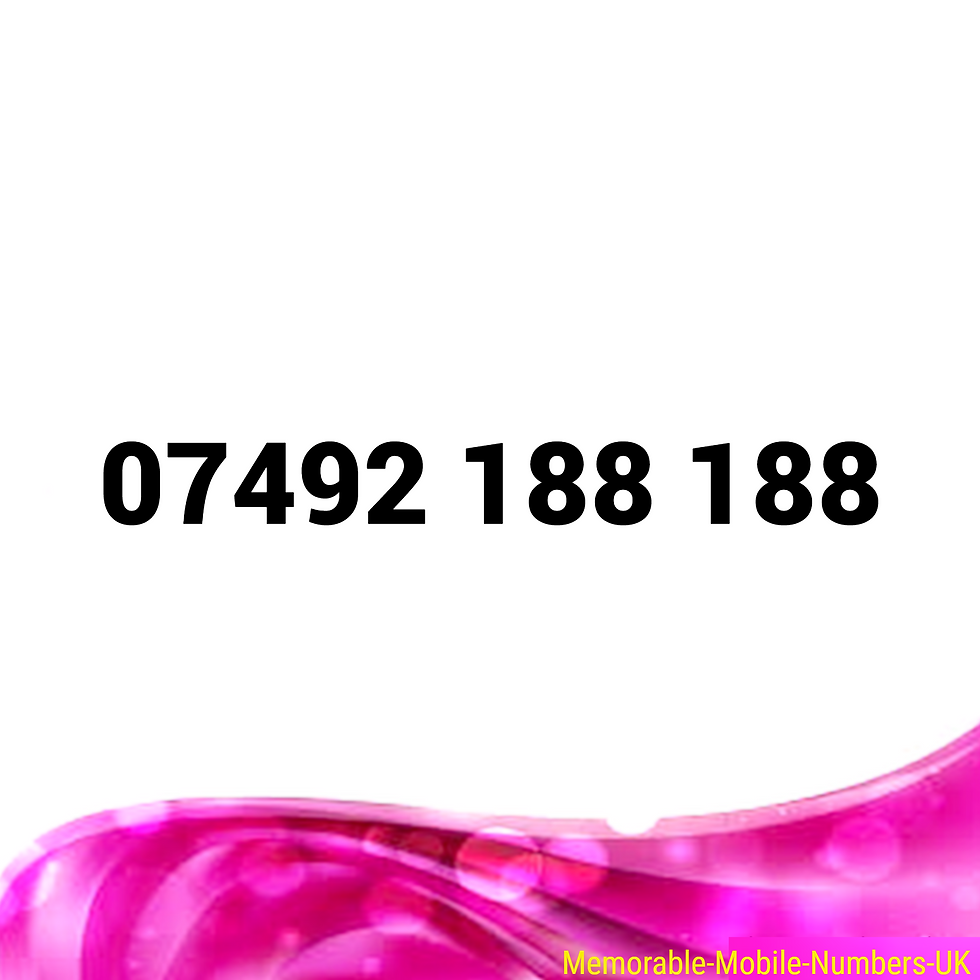 Easy Mobile Number 07492188188