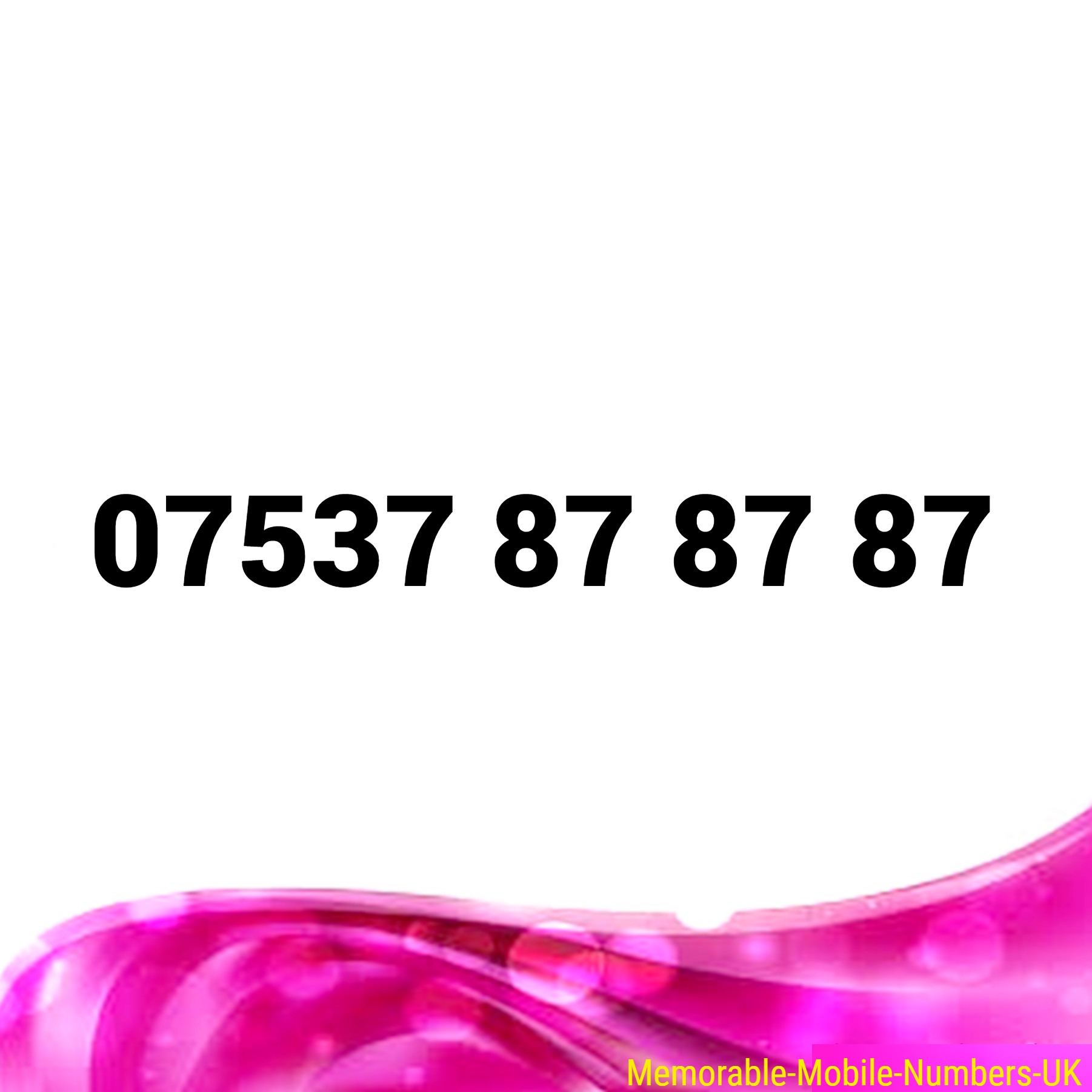 Vip Mobile Number 07537 87 87 87