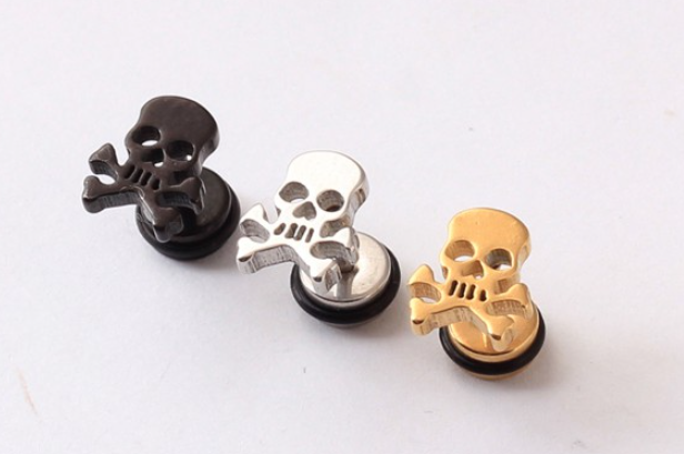 Miniatura: Aretes tipo candonga  cuchilla  X 1 par