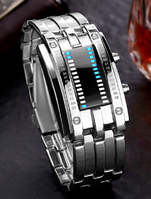 Reloj Binario digital para hombre