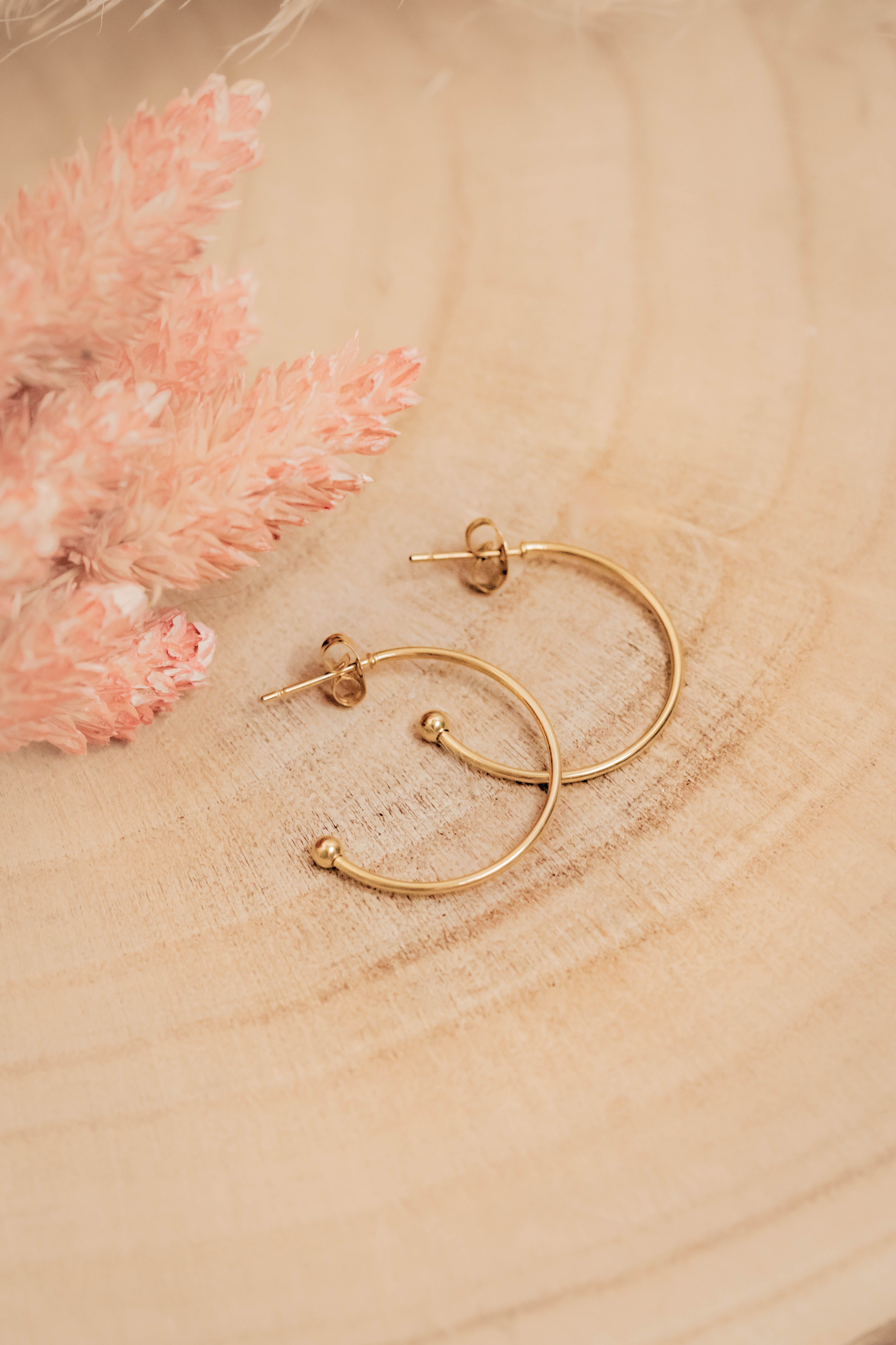 Boucles d'oreille en Gold ou Silver filled