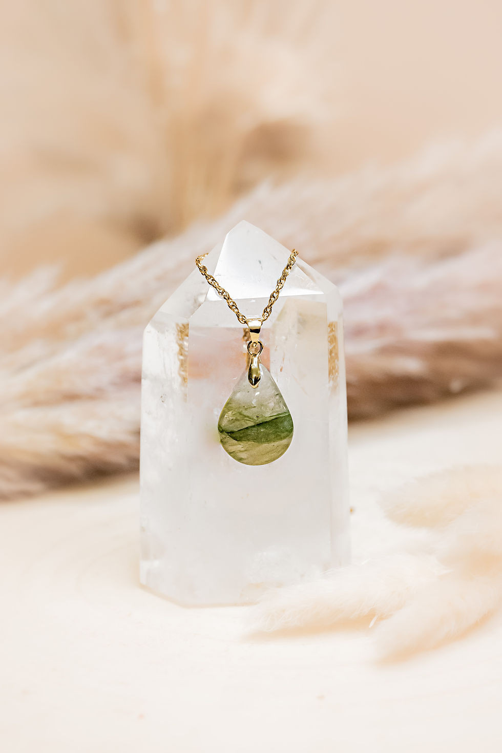 Collier d'Opale Verte extra