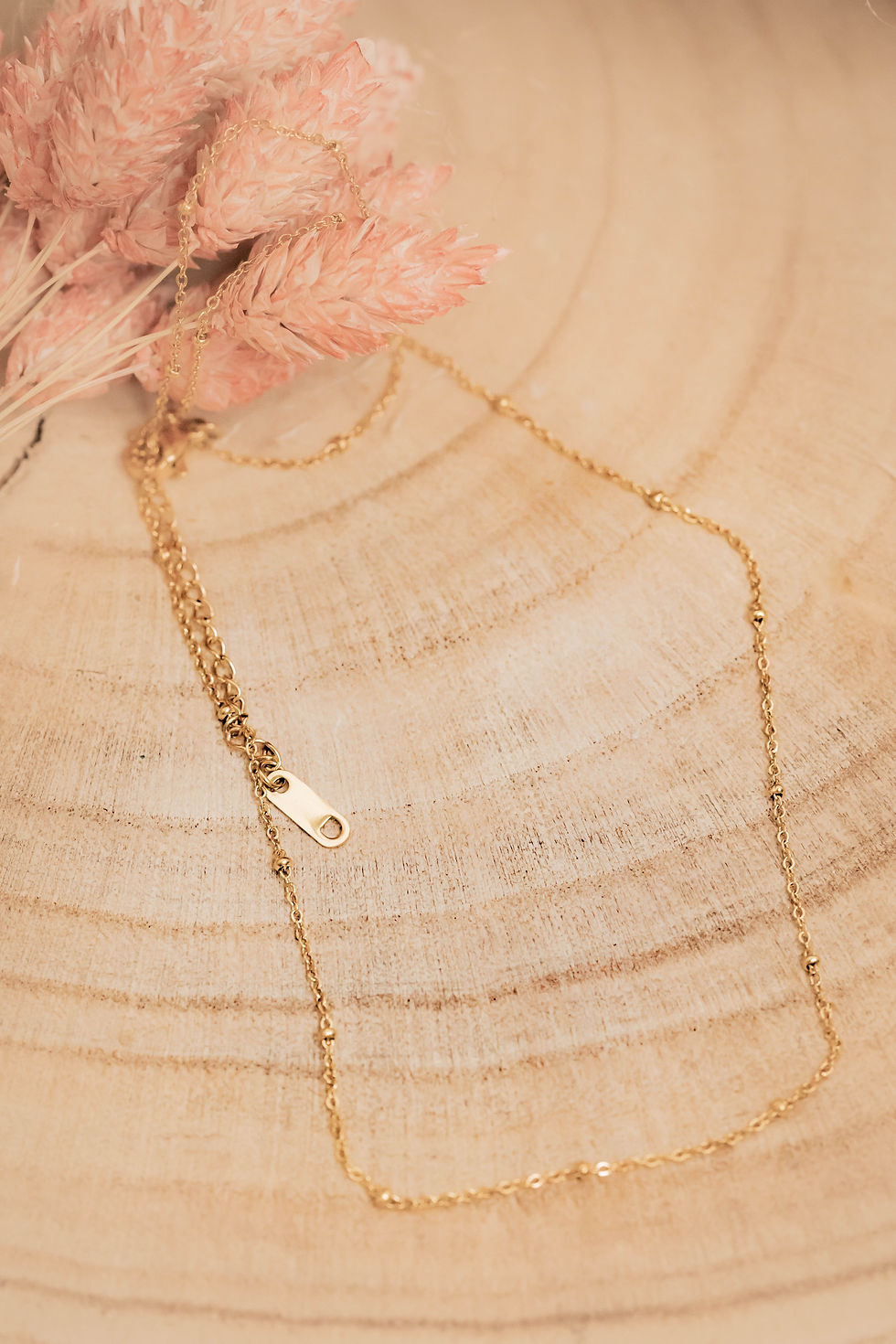 Chaine à boules en Gold ou Silver filled