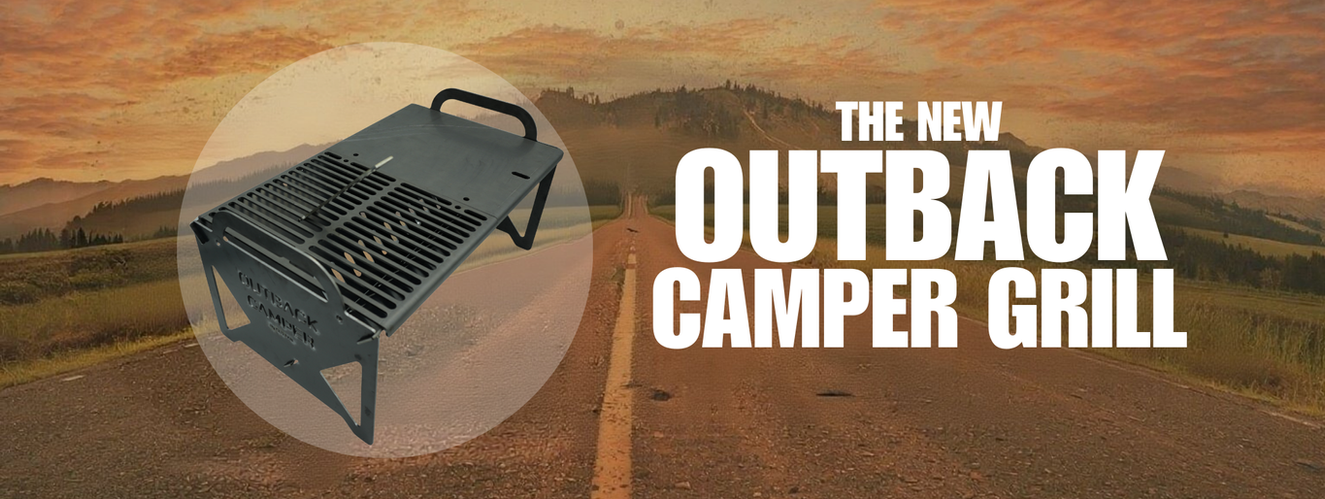 Aussie outback with the New firepit flatpack grill