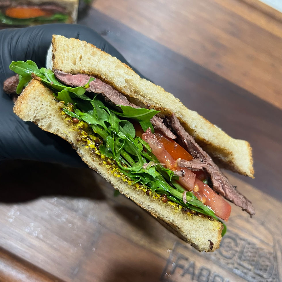 High Protein Kangaroo Sandwich 