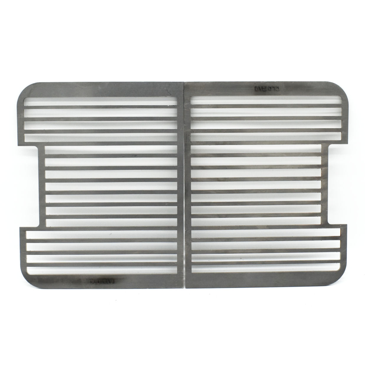 set of half grills designed to suit a Weber Go Anywhere