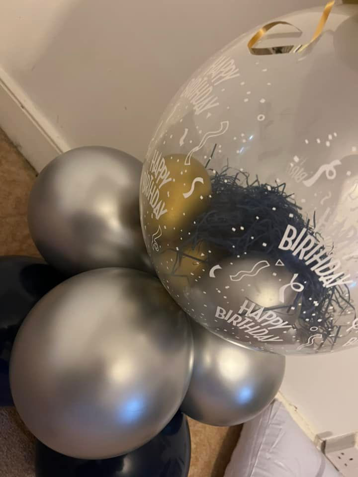 stuffed birthday balloon