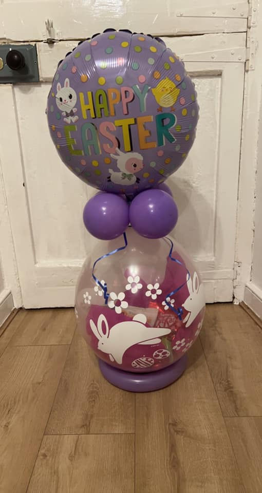 stuffed easter balloon