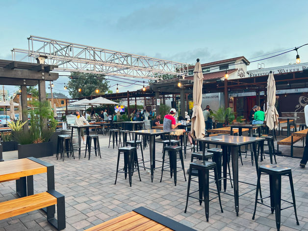 Outdoor Dining Restaurant Design at Firestone Walker Brewing Co.