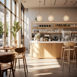 The project involves the concept for the renovation of a 1933 ground-floor tenant space, transforming it into a charming cafe and bakery spanning 900 square feet. The design concept challenge is to modernize the space while preserving its historical essence, creating an inviting atmosphere for customers.