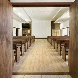 The renovation and refresh of the Deco Familia Funeral Home, located in East Los Angeles, is a collaborative effort between Drury Architects, Inc., Deodate Real Estate and Strategy Group, and the visionary executive and management team of Deco Familia. This project reimagines a historically significant mid-century mortuary into a modern, welcoming space that honors its cultural roots while embracing contemporary design and functionality. The design is a thoughtful fusion of the clean lines and simplicity of mid-century modern architecture with rich Hispanic cultural and architectural influences, creating a space that is both timeless and deeply reflective of the community it serves.