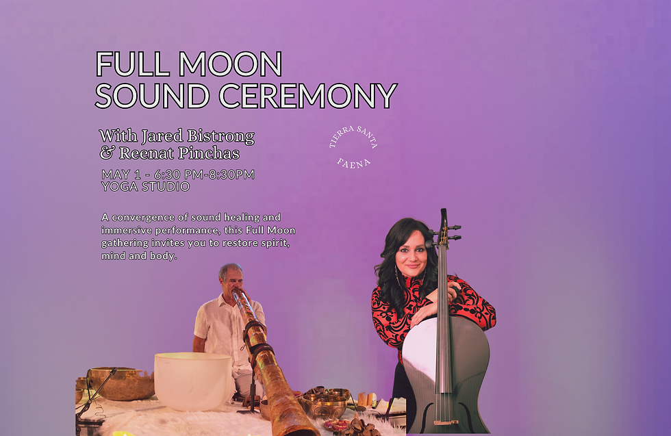 Full Moon Sound Ceremony Faena Hotel