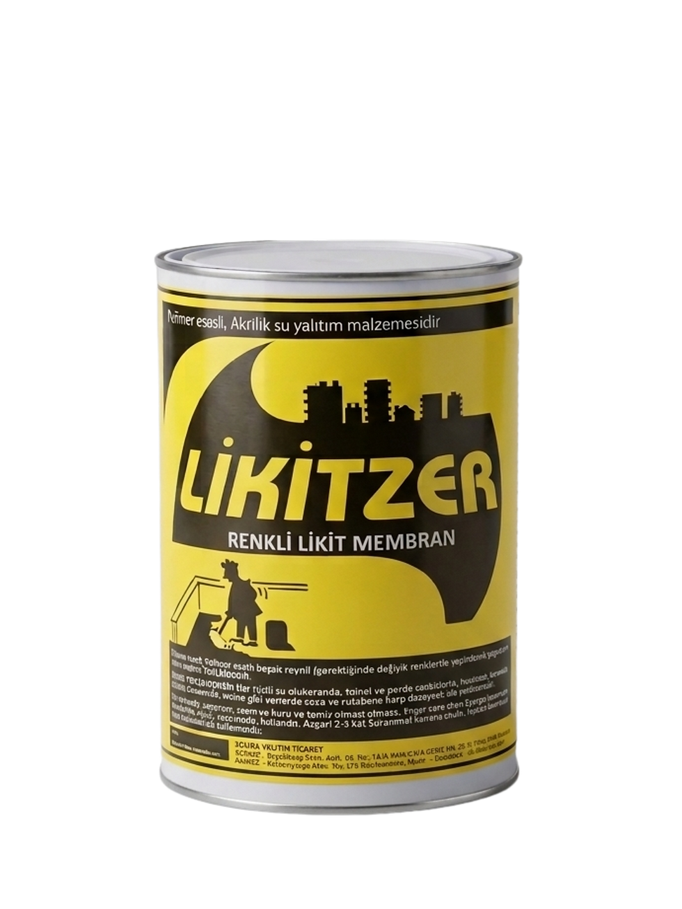 Küçük resim: Likitzer Beyaz Su Bazlı Likit Membran 5kg