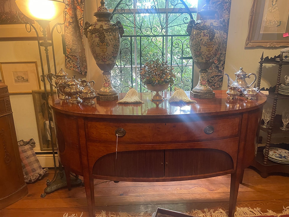 Chippendale Sideboard English 6 ft long