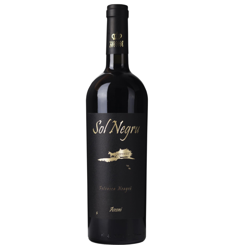 Asconi SOL NEGRU Fetească Neagră Dry Red Wine 0.75L