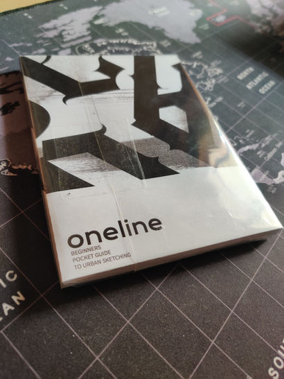 Packaging Design for Oneline- A Beginners Pocket Guide To Urban Sketching