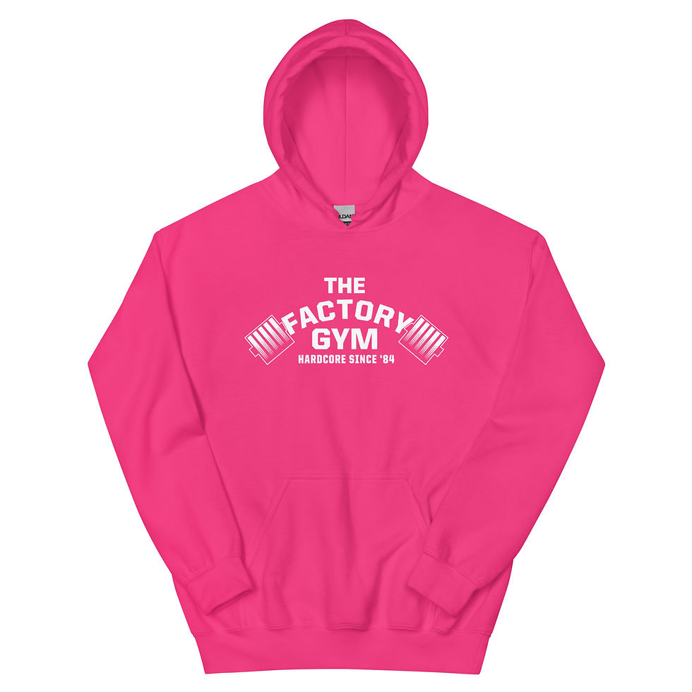 Thumbnail: Unisex Hoodie White Text