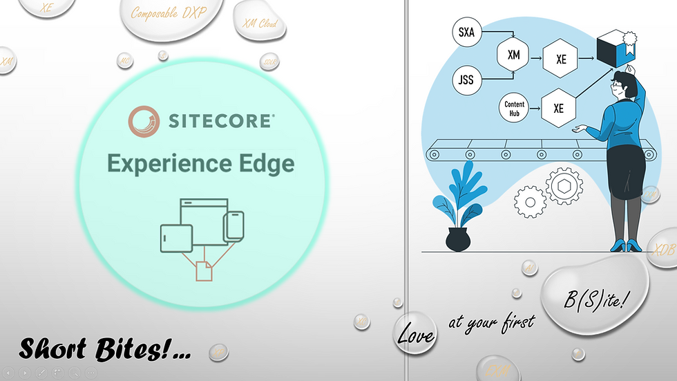 A glance with Sitecore Experience Edge