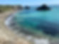 A cove at a beach