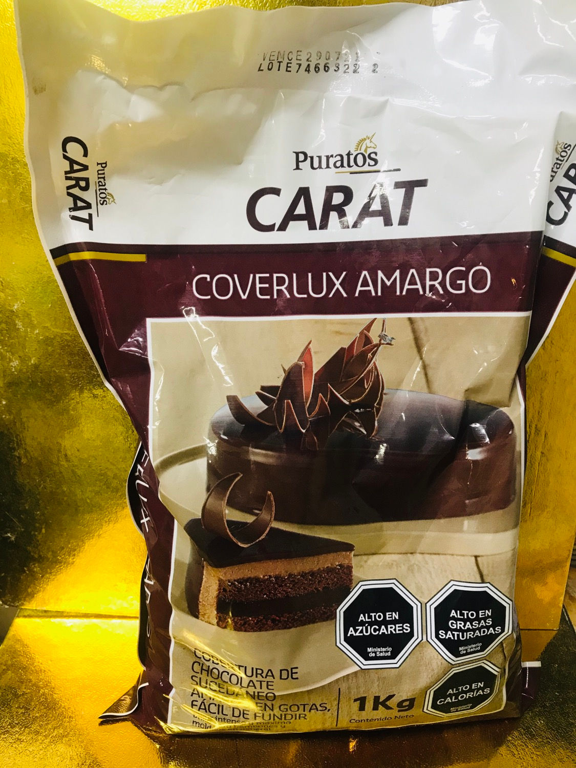 Puratos Carat Coverlux Amargo (VEGANO)
