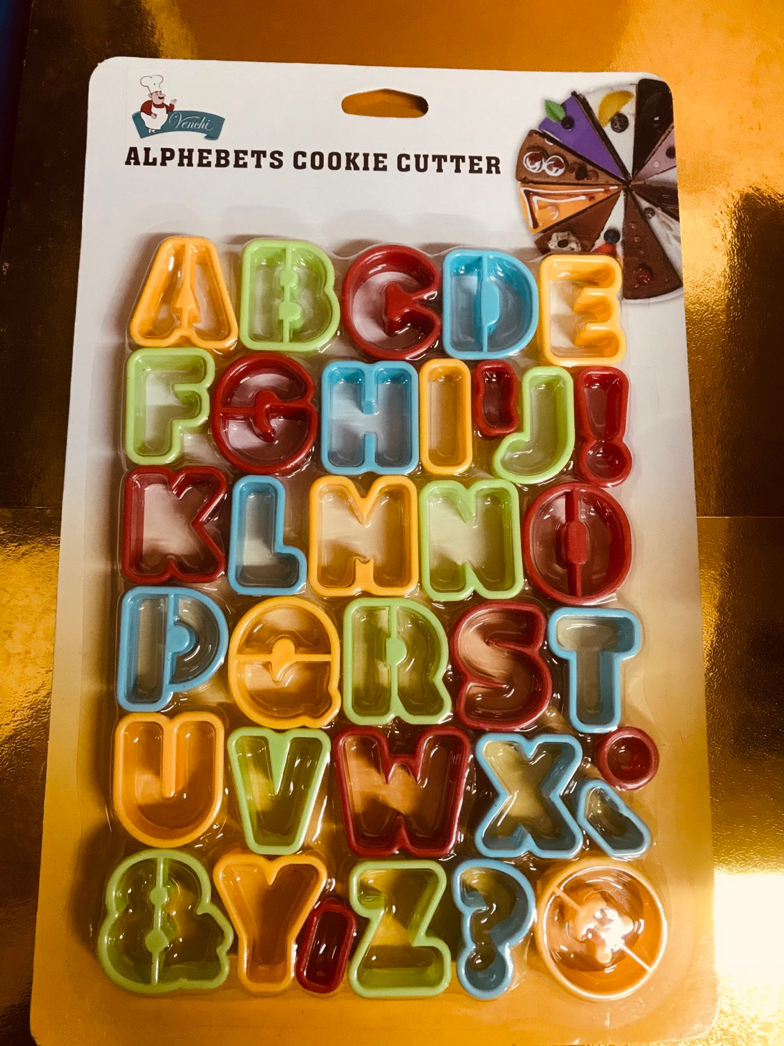 Cortador Letras Colores 