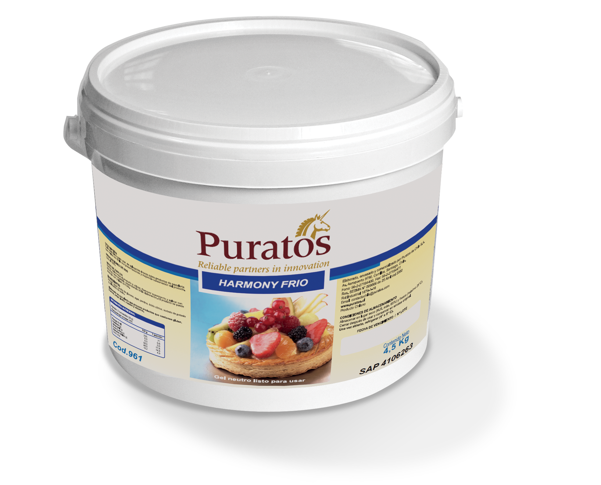 Puratos Harmony Frío Brillo Gel 