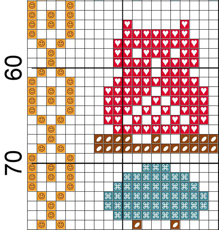 Thumbnail: close up of the Wise Old Owl cross stitch pattern by The Elfin Forest