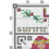 Thumbnail: a close up of the Litha, summer solstice cross stitch pattern available for download from TheElfinForest.com