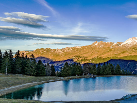 Parpaner Schwarz- / Weiss- / Rothorn und Lenzerhorn