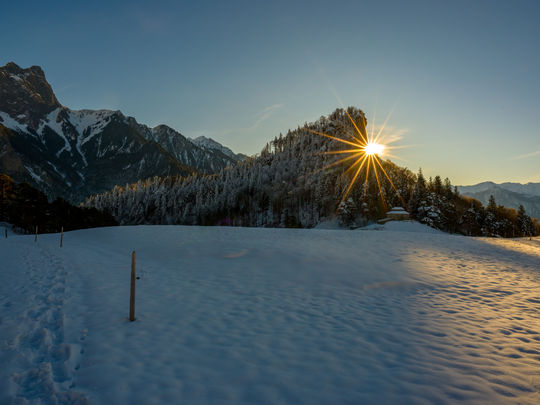 Morgenstimmung auf dem Ochsenberg