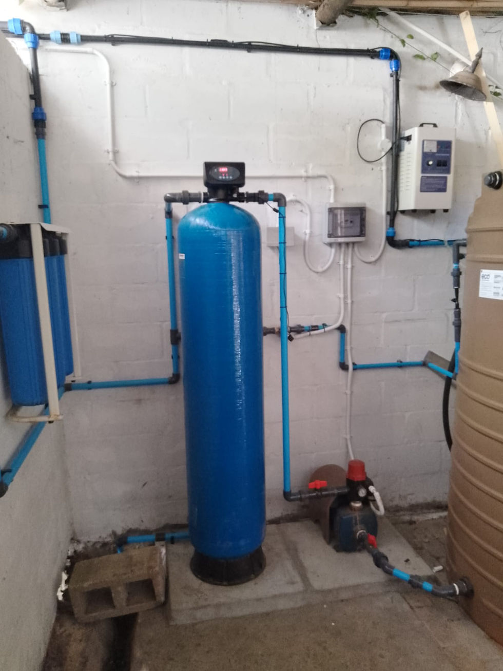 Borehole water filtration system Cape Town.