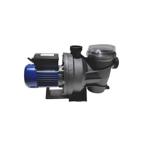 "Outdoor HPP Pool Pump by Pressure Pump, perfect for residential pools. Image depicts hurricane HSP pool pump in action."