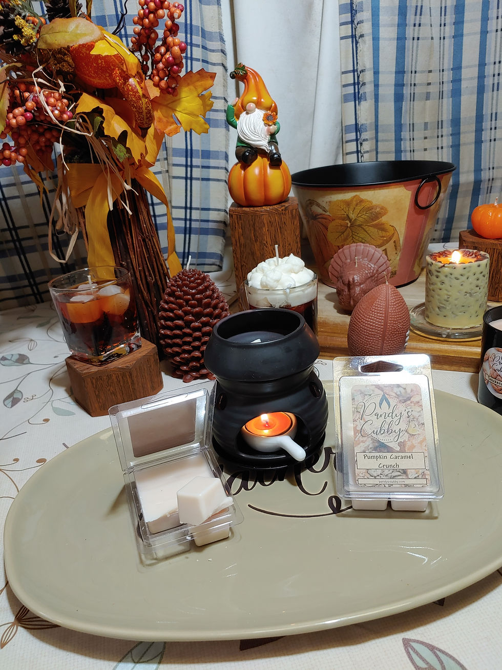 Thumbnail: Pumpkin Caramel Crunch wax melts
