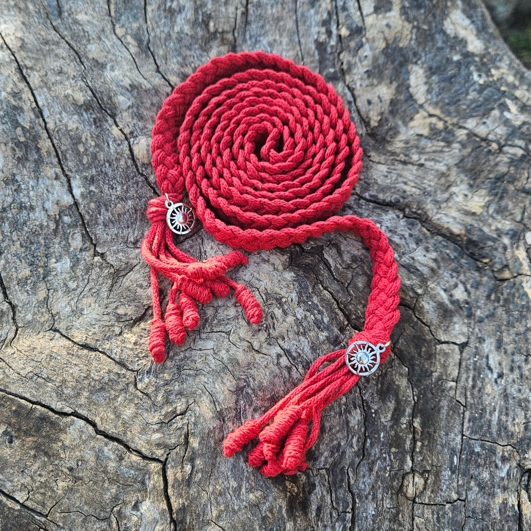 Handfasting Cord - Pagan Red