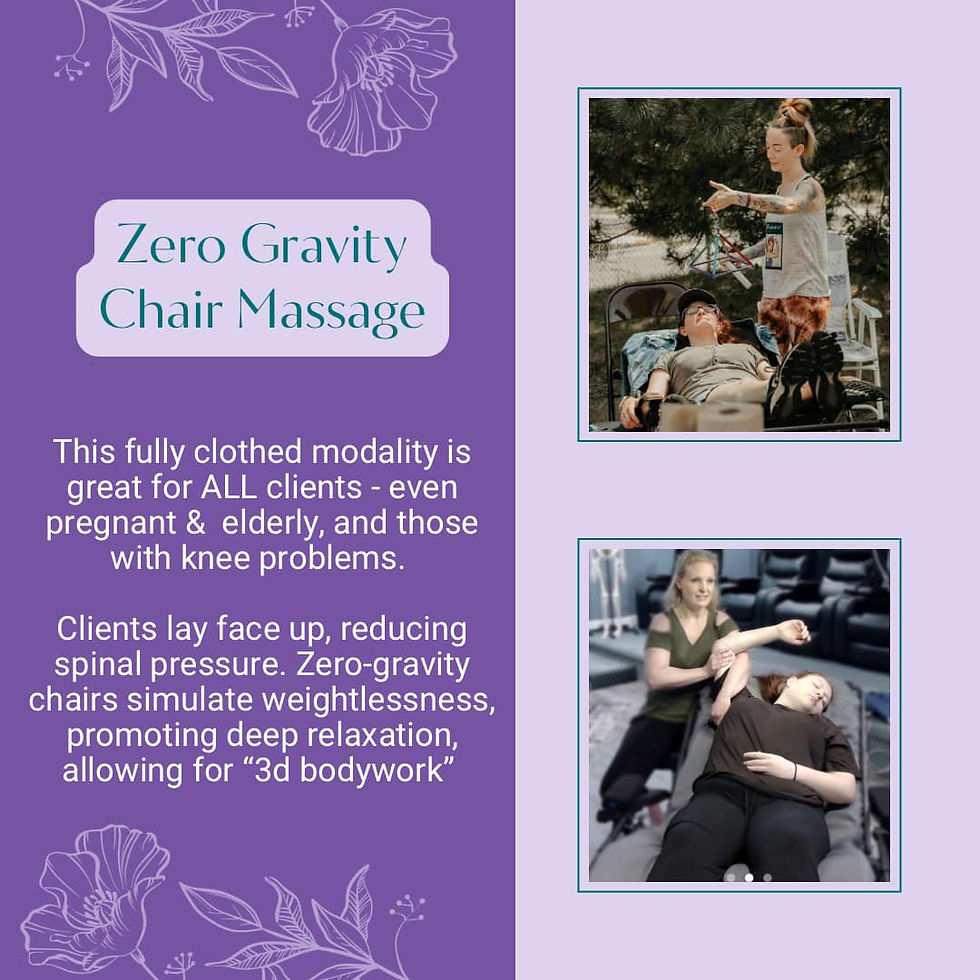 zero gravity chair massage nomadic bodyworks