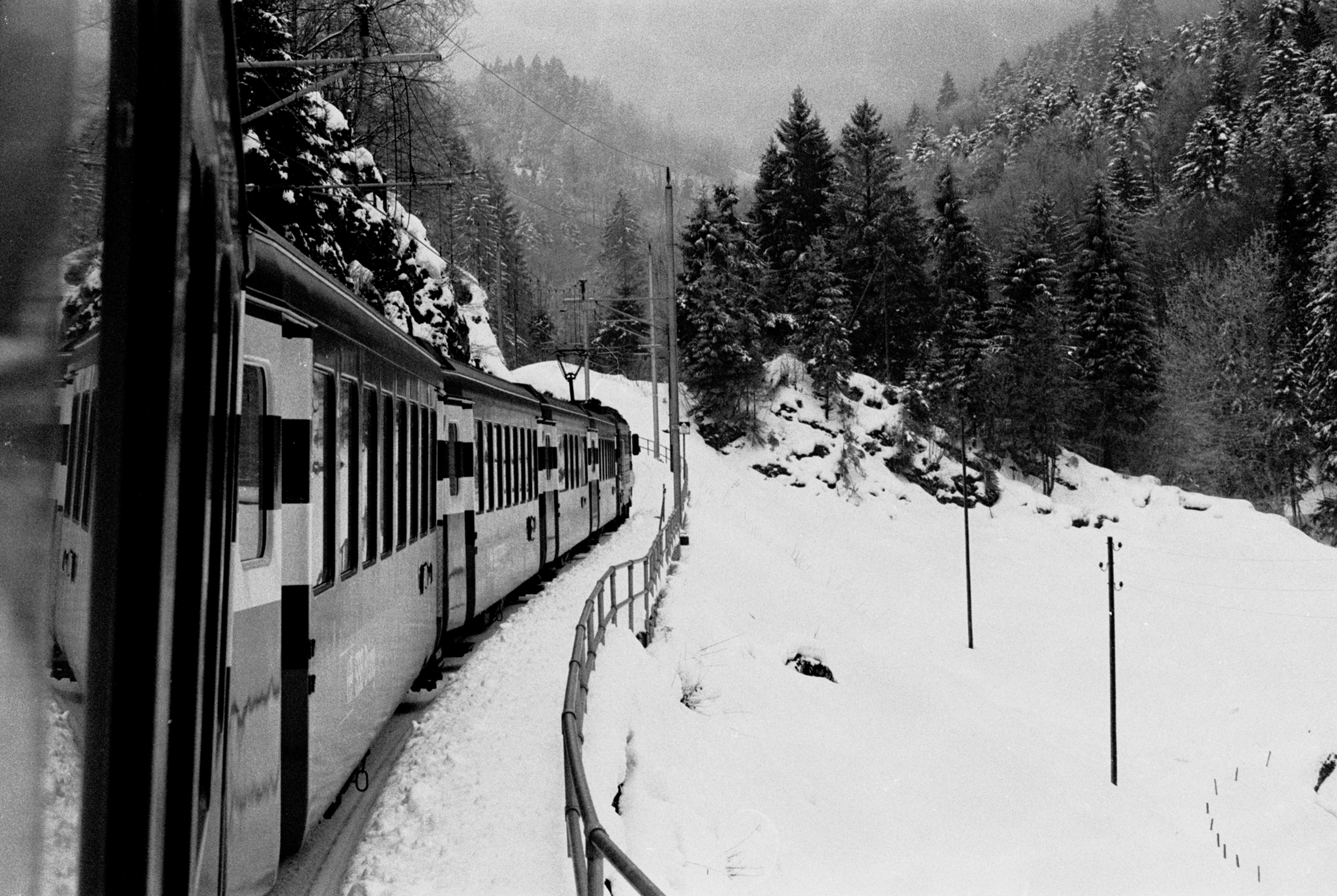 40cm x 60cm Snow Train