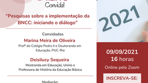 REIPPE Convida #15:  “Pesquisas sobre a implementação da BNCC: iniciando o diálogo”