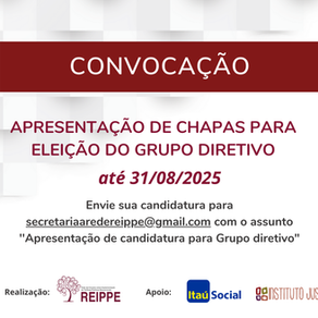 Convocação para apresentação de chapas para Grupo Diretivo