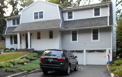Big Apple Restoration Painted Brickfront before Sandblast