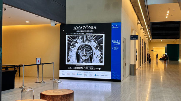 National Museum Singapore LED Display Screen singapore advertising digital signage