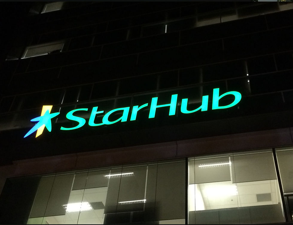 StarHub Facade Sign