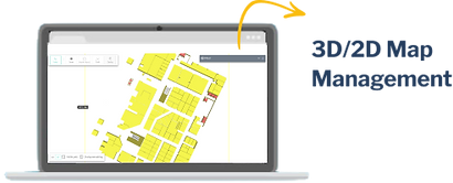 AdSign Features 3D/2D Map Management