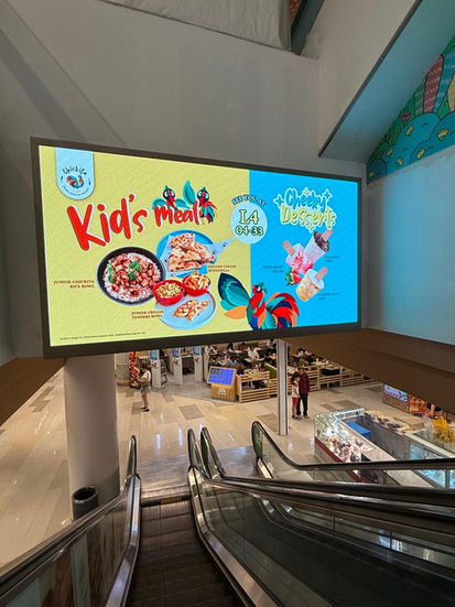City Square Mall LED Display Screen singapore advertising digital signage