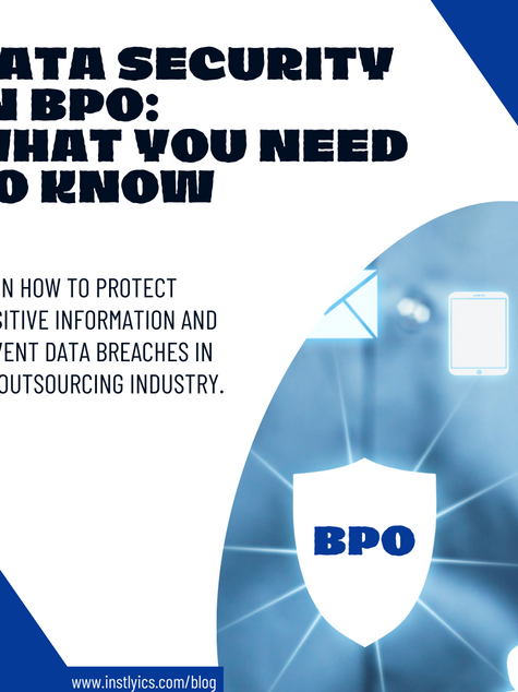 Data Security in BPO: Protecting Sensitive Information 