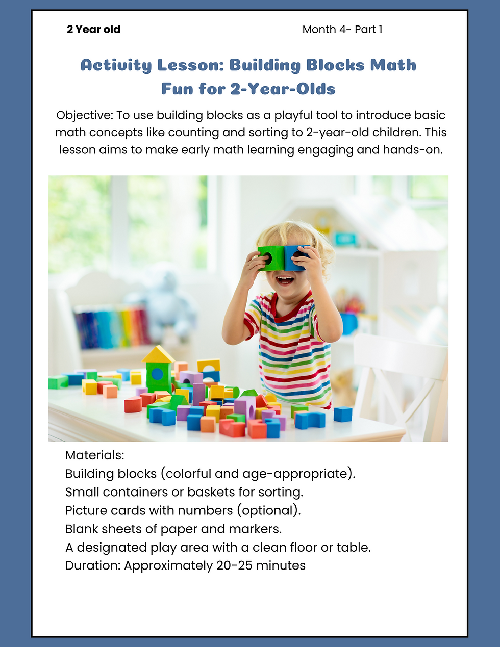 2 Year-Old - Month 4