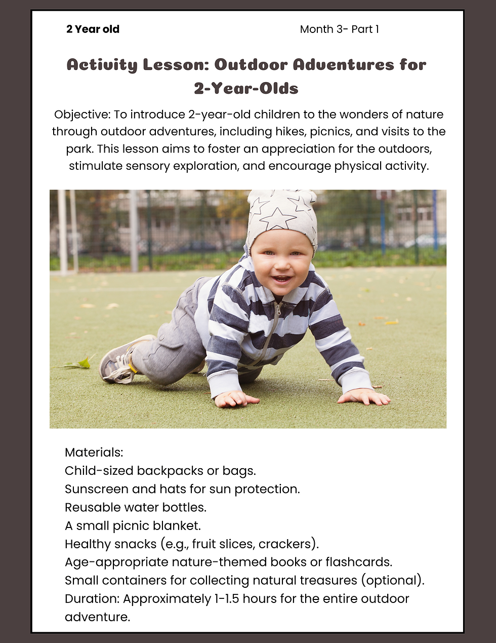 2 Year-Old - Month 3