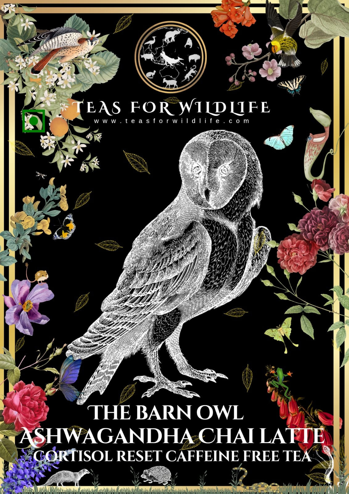 Ashwagandha Chai Latte 114g loose leaf herbal tea/50cup