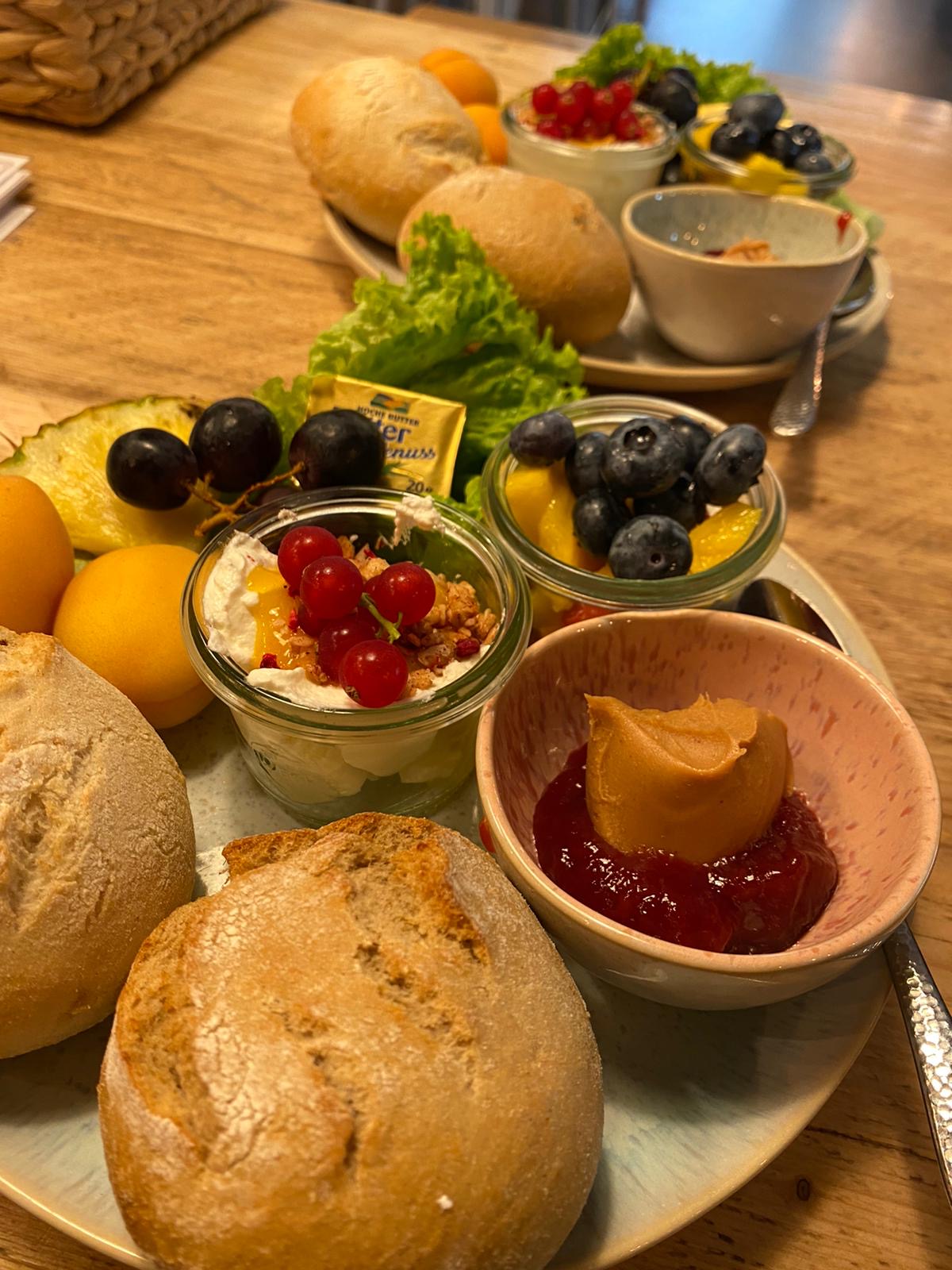 Arranged Food and Objects